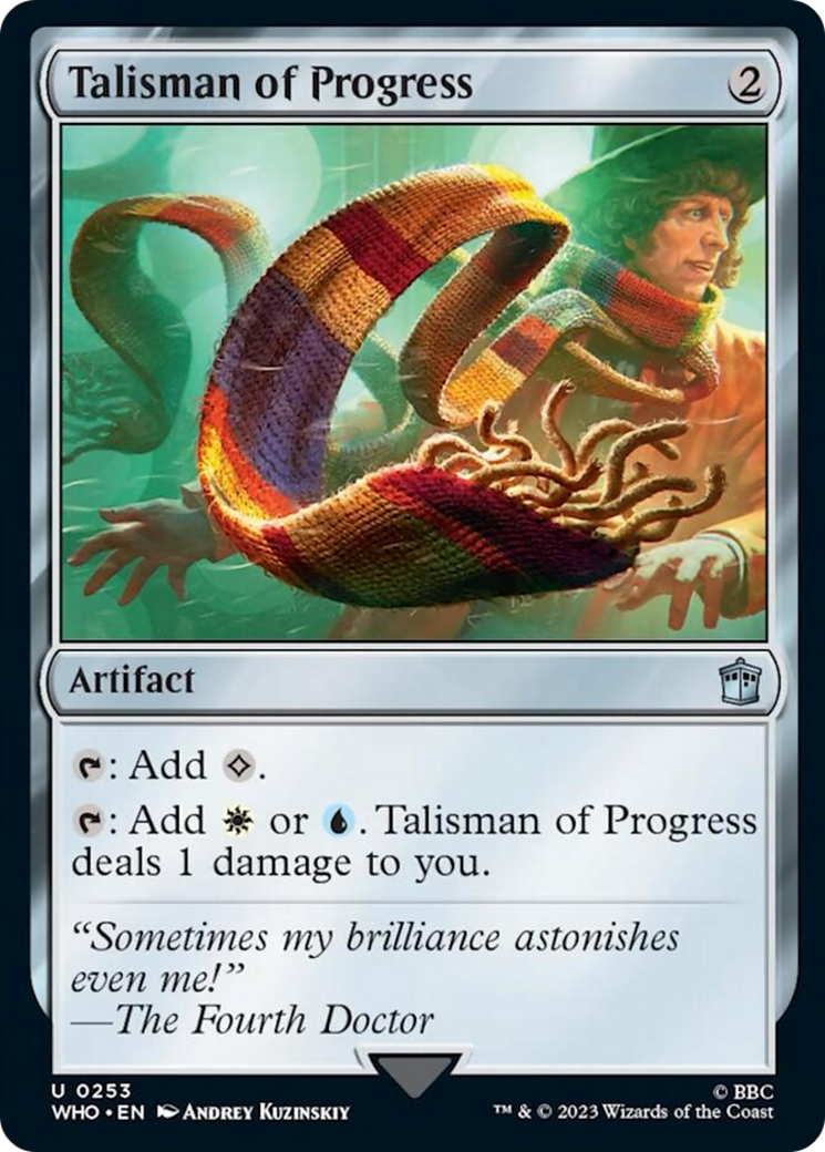 Talisman of Progress [Doctor Who] | Nerdhalla Games