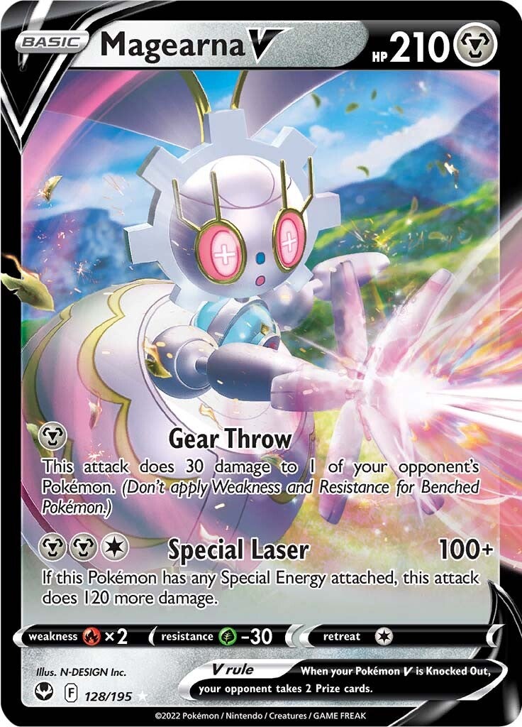 Magearna V (128/195) [Sword & Shield: Silver Tempest] | Nerdhalla Games