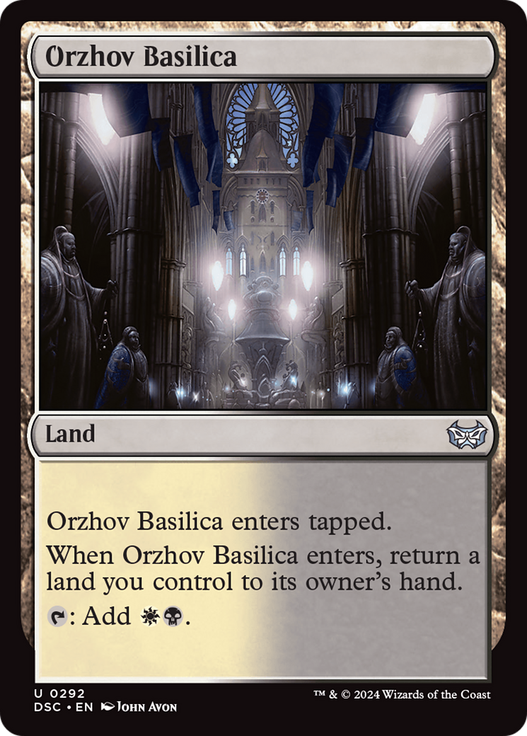 Orzhov Basilica [Duskmourn: House of Horror Commander] | Nerdhalla Games