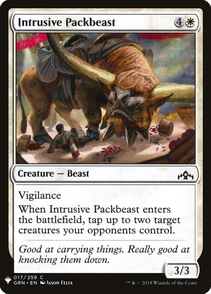 Intrusive Packbeast [Mystery Booster] | Nerdhalla Games