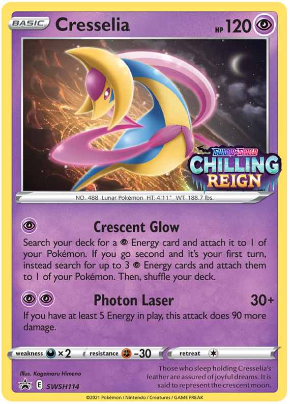 Cresselia (SWSH114) [Sword & Shield: Black Star Promos] | Nerdhalla Games