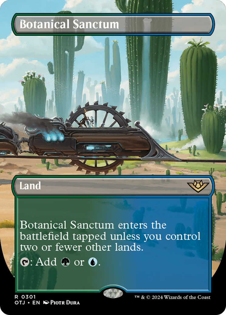 Botanical Sanctum (Borderless) [Outlaws of Thunder Junction] | Nerdhalla Games