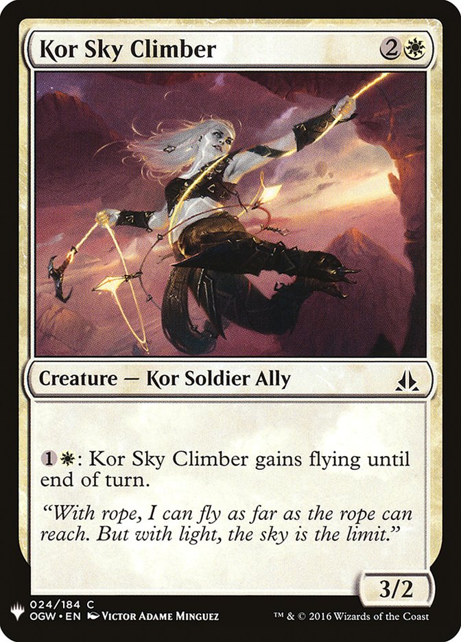 Kor Sky Climber [Mystery Booster] | Nerdhalla Games