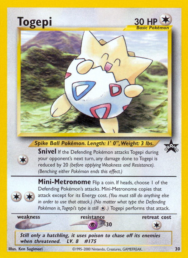 Togepi (30) [Wizards of the Coast: Black Star Promos] | Nerdhalla Games