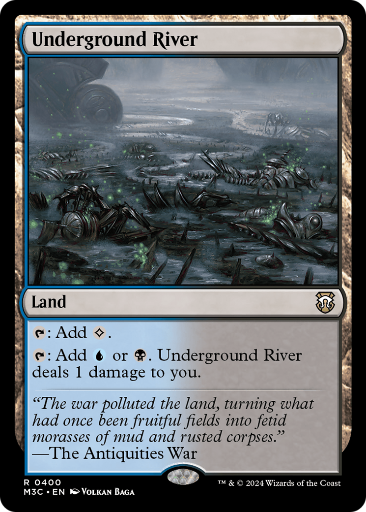 Underground River (Ripple Foil) [Modern Horizons 3 Commander] | Nerdhalla Games