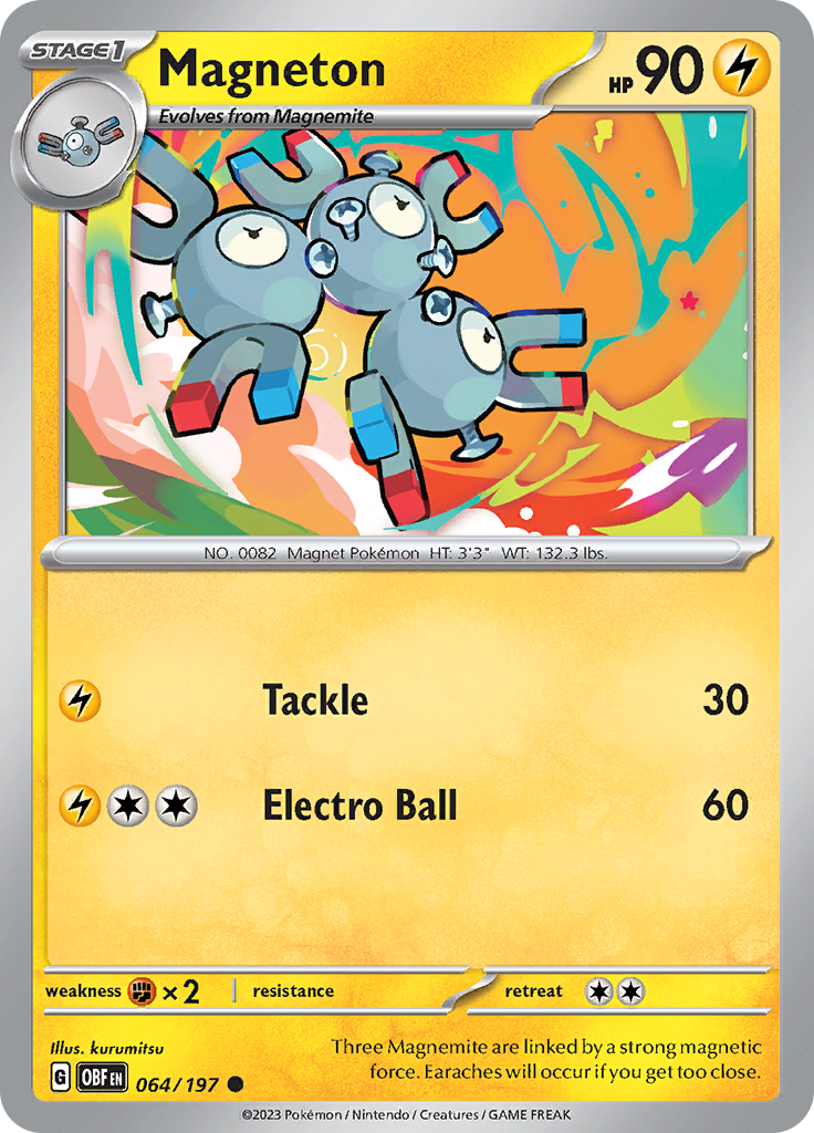 Magneton (064/197) [Scarlet & Violet: Obsidian Flames] | Nerdhalla Games