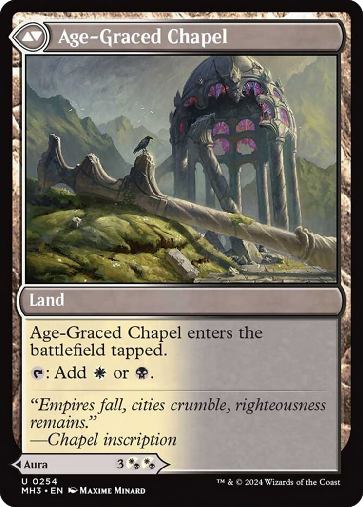 Glasswing Grace // Age-Graced Chapel [Modern Horizons 3] | Nerdhalla Games