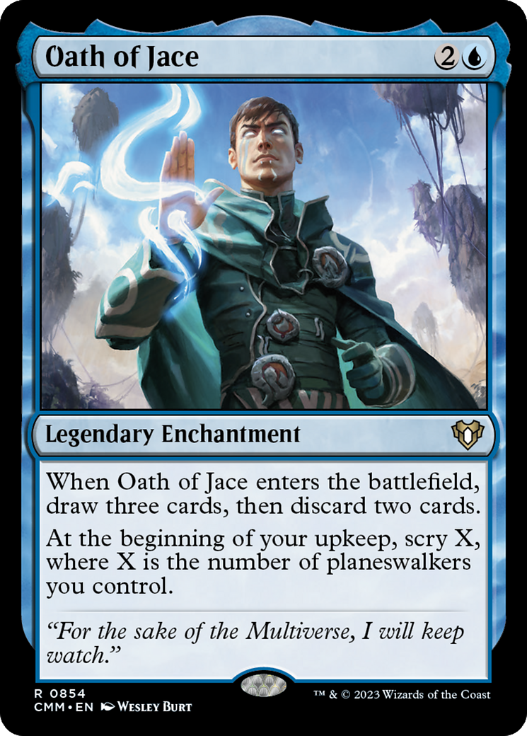 Oath of Jace [Commander Masters] | Nerdhalla Games