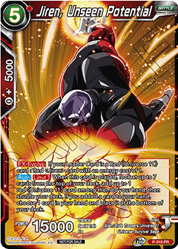 Jiren, Unseen Potential (P-316) [Tournament Promotion Cards] | Nerdhalla Games