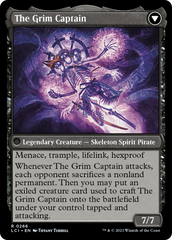 Throne of the Grim Captain // The Grim Captain [The Lost Caverns of Ixalan Prerelease Cards] | Nerdhalla Games