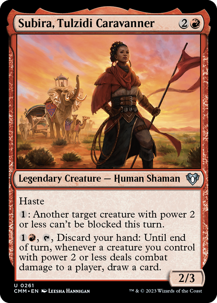 Subira, Tulzidi Caravanner [Commander Masters] | Nerdhalla Games