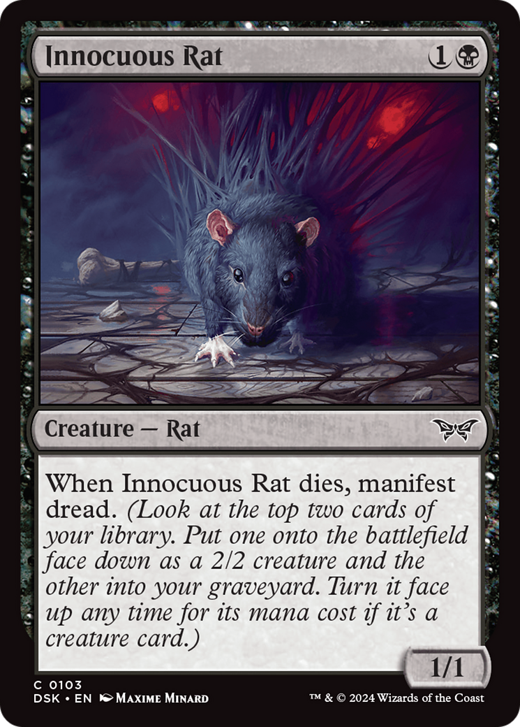 Innocuous Rat [Duskmourn: House of Horror] | Nerdhalla Games