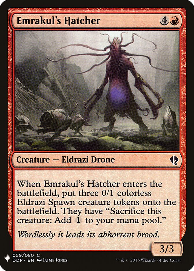 Emrakul's Hatcher [Mystery Booster] | Nerdhalla Games