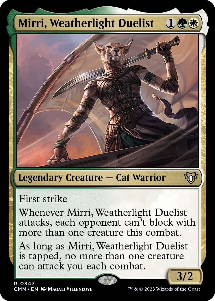 Mirri, Weatherlight Duelist [Commander Masters] | Nerdhalla Games