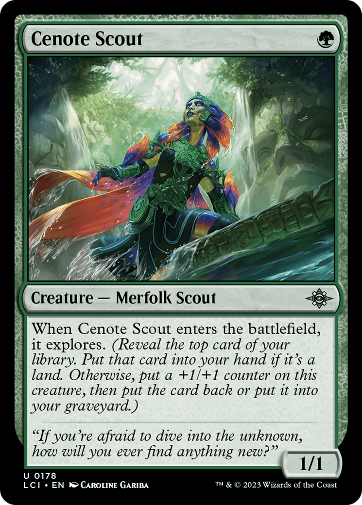 Cenote Scout [The Lost Caverns of Ixalan] | Nerdhalla Games