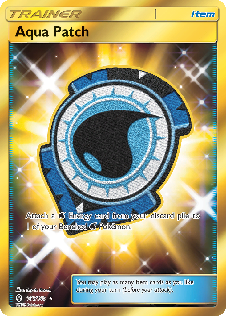 Aqua Patch (161/145) [Sun & Moon: Guardians Rising] | Nerdhalla Games