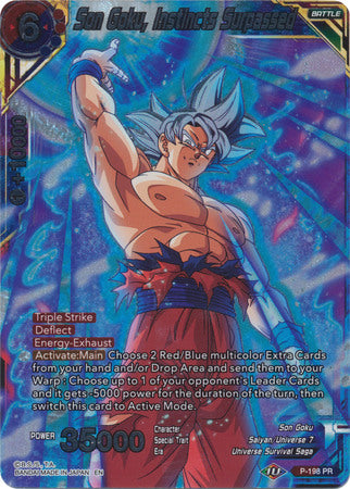 Son Goku, Instincts Surpassed (P-198) [Promotion Cards] | Nerdhalla Games