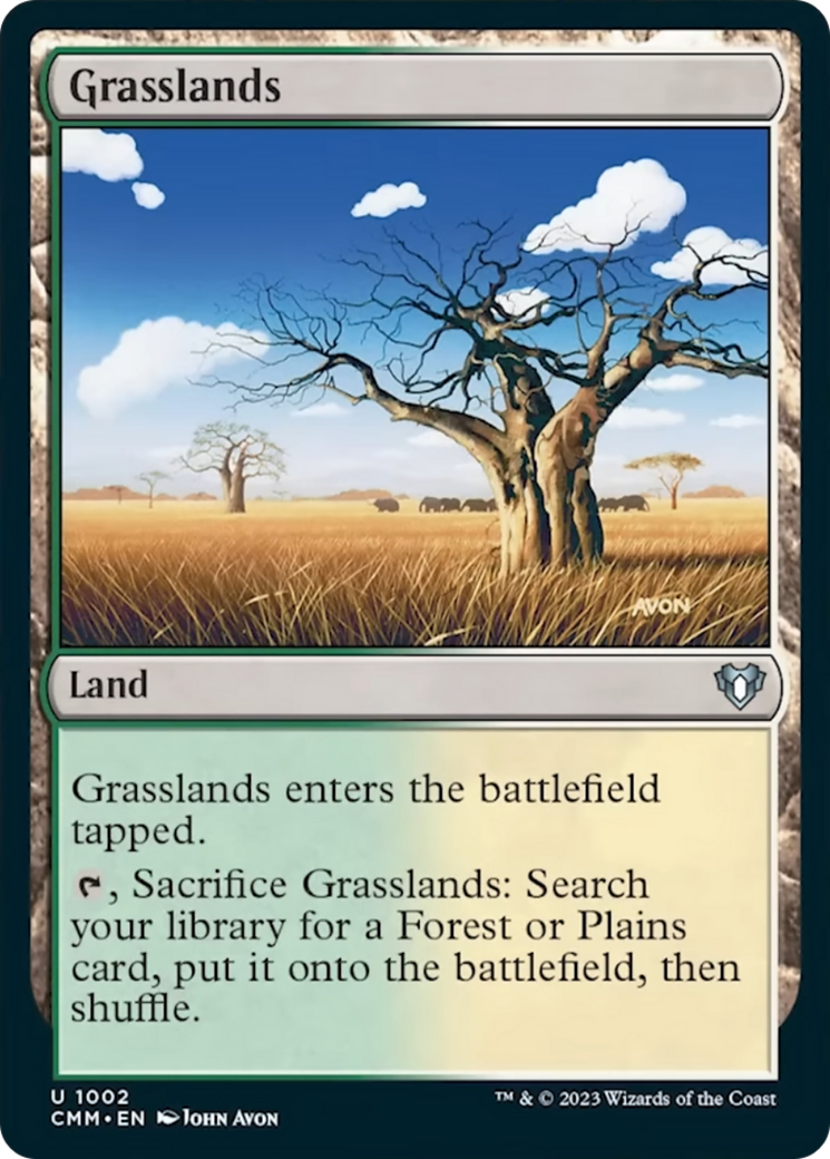 Grasslands [Commander Masters] | Nerdhalla Games