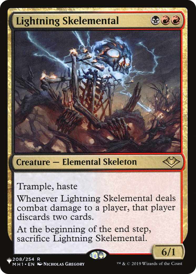 Lightning Skelemental [The List] | Nerdhalla Games