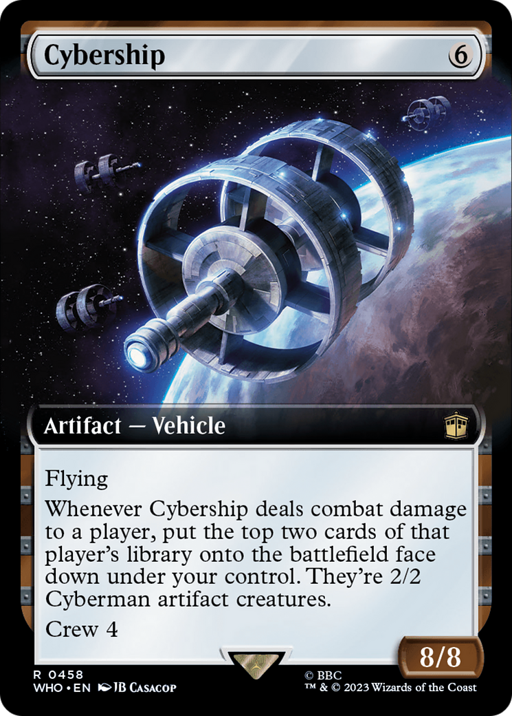 Cybership (Extended Art) [Doctor Who] | Nerdhalla Games