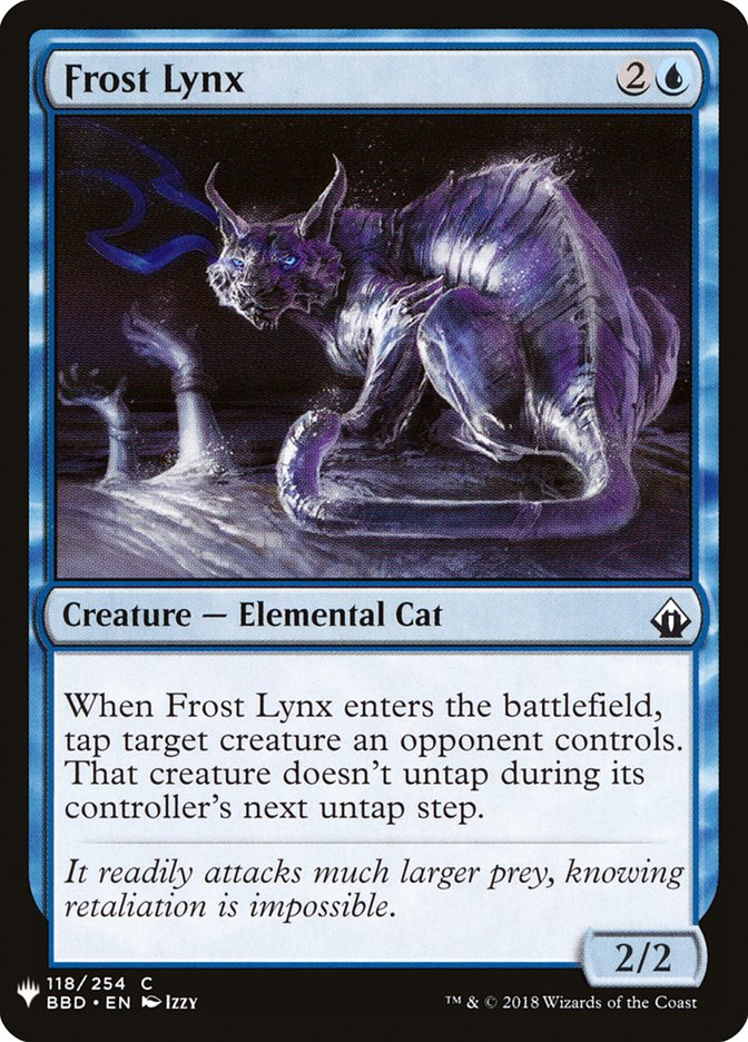 Frost Lynx [Mystery Booster] | Nerdhalla Games