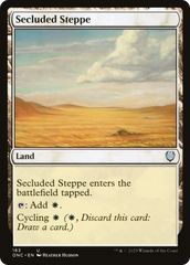 Secluded Steppe [Phyrexia: All Will Be One Commander] | Nerdhalla Games