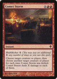 Comet Storm (Oversized) [Oversize Cards] | Nerdhalla Games