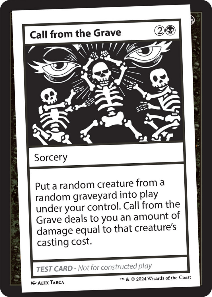 Call from the Grave [Mystery Booster 2 Playtest Cards] | Nerdhalla Games