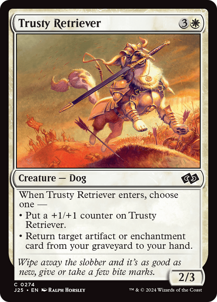 Trusty Retriever [Foundations Jumpstart] | Nerdhalla Games