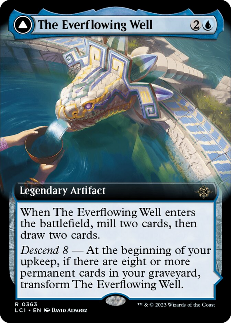 The Everflowing Well // The Myriad Pools (Extended Art) [The Lost Caverns of Ixalan] | Nerdhalla Games