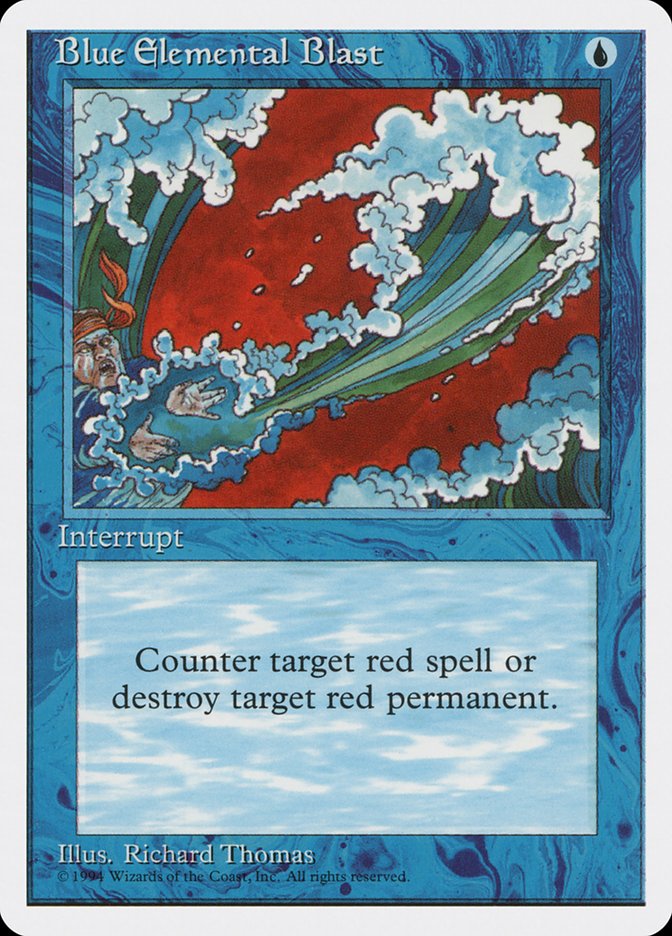 Blue Elemental Blast [Media Promos] | Nerdhalla Games