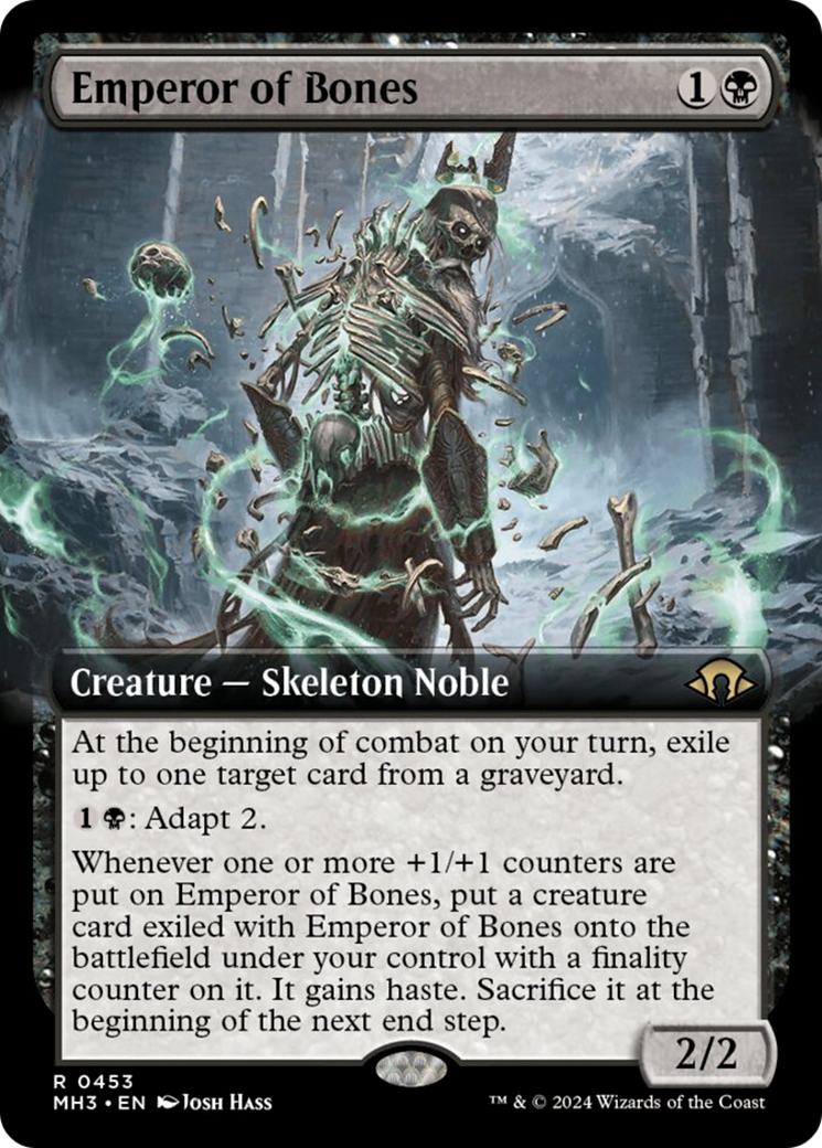 Emperor of Bones (Extended Art) [Modern Horizons 3] | Nerdhalla Games