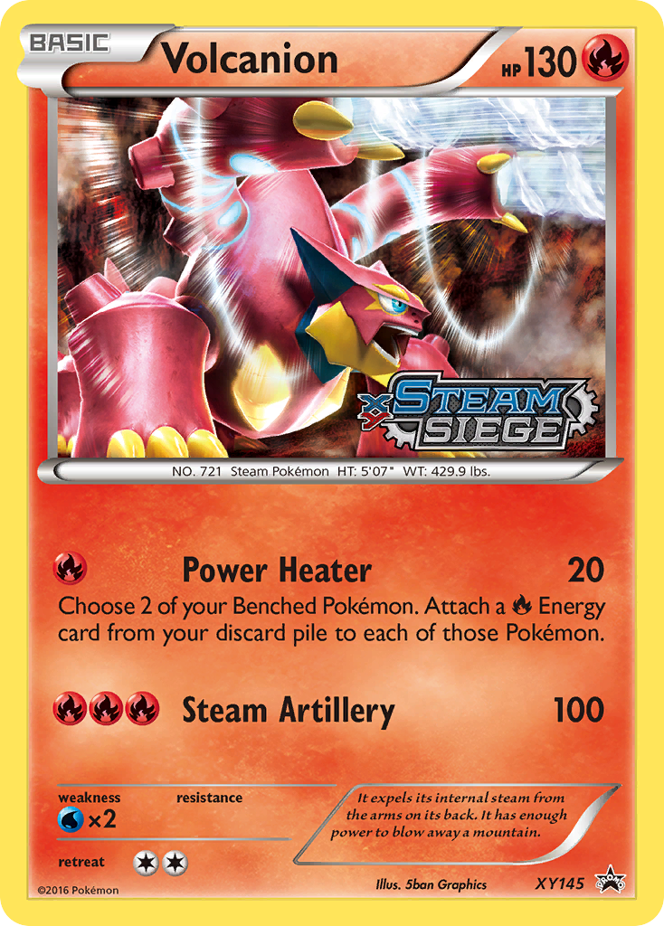 Volcanion (XY145) [XY: Black Star Promos] | Nerdhalla Games