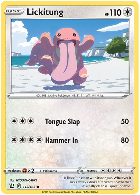 Lickitung (113/163) [Sword & Shield: Battle Styles] | Nerdhalla Games