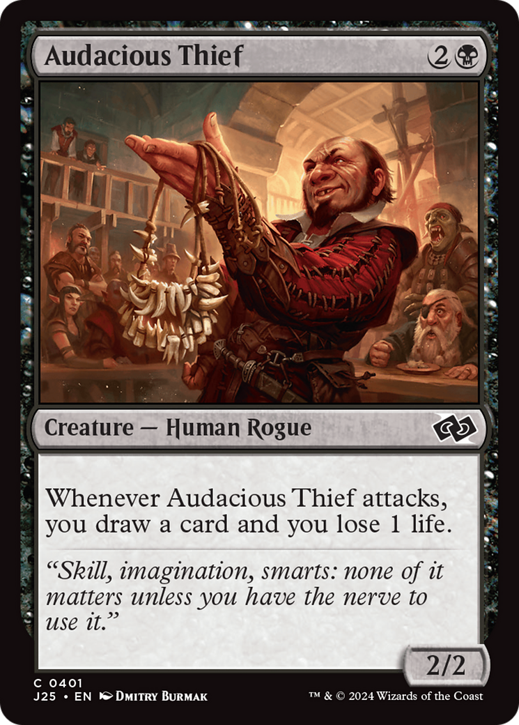 Audacious Thief [Foundations Jumpstart] | Nerdhalla Games