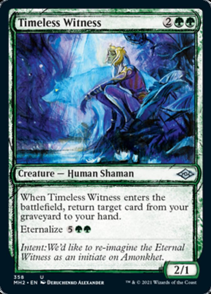 Timeless Witness (Sketch) [Modern Horizons 2] | Nerdhalla Games