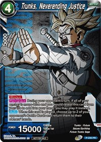 Trunks, Neverending Justice (P-235) [Promotion Cards] | Nerdhalla Games