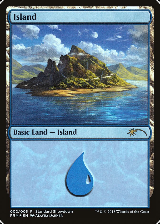 Island (Alayna Danner) [Standard Showdown Promos] | Nerdhalla Games