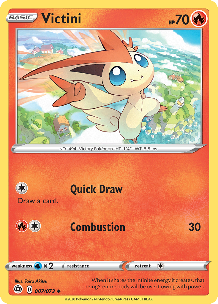 Victini (007/073) [Sword & Shield: Champion's Path] | Nerdhalla Games