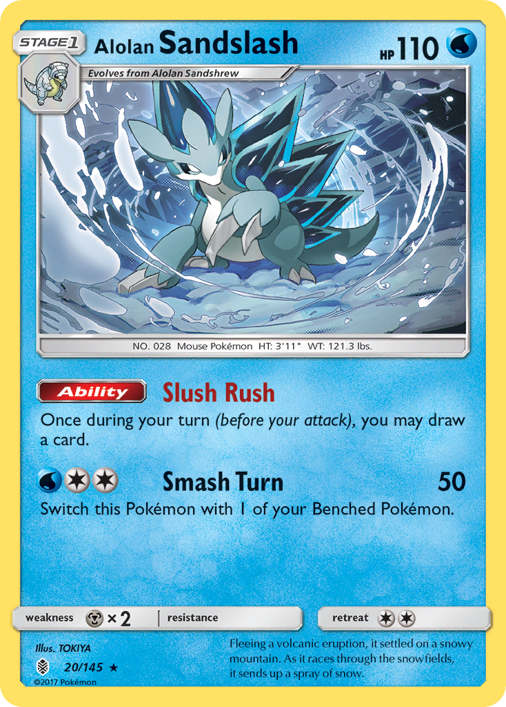 Alolan Sandslash (20/145) [Sun & Moon: Guardians Rising] | Nerdhalla Games