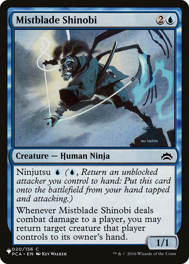 Mistblade Shinobi [The List Reprints] | Nerdhalla Games