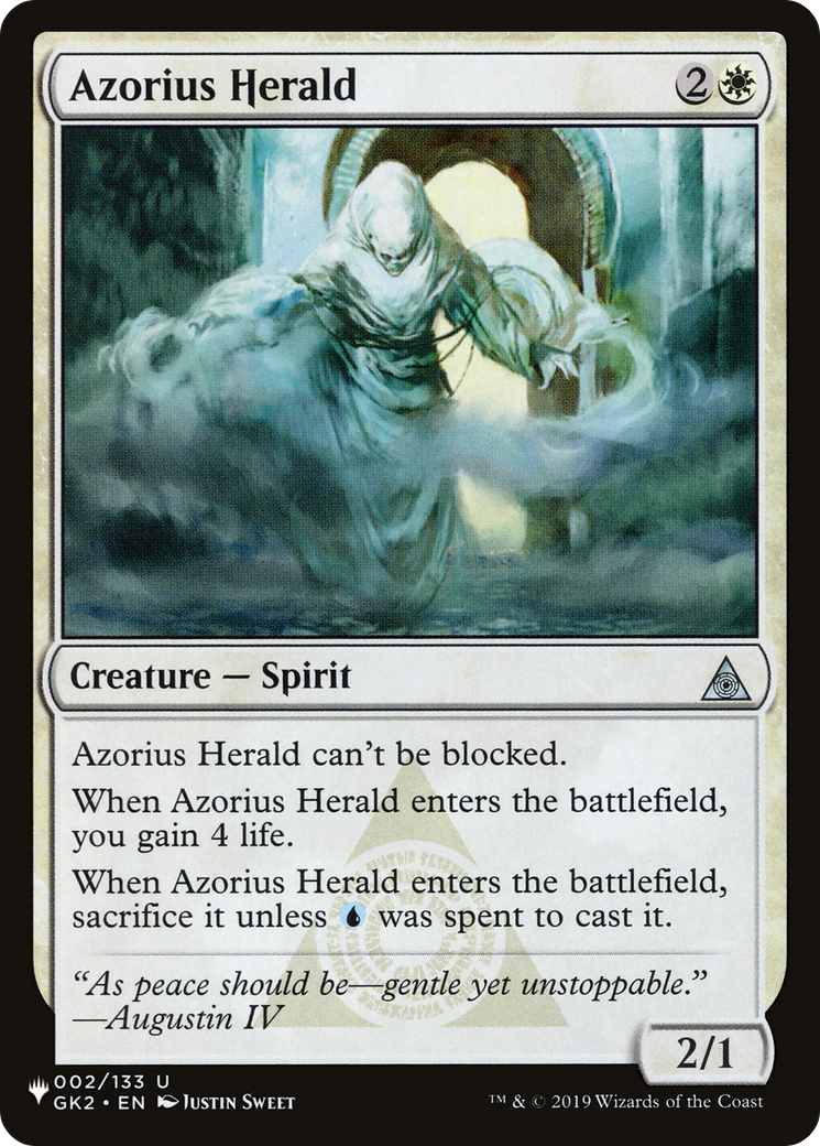 Azorius Herald [The List] | Nerdhalla Games