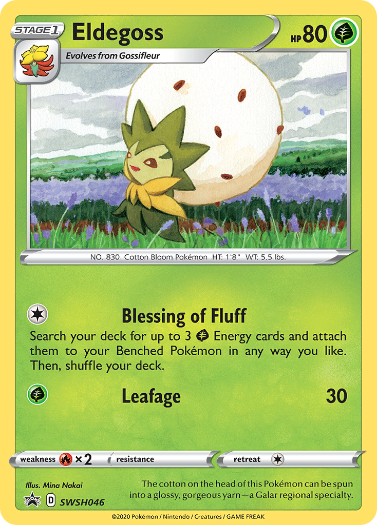 Eldegoss (SWSH046) [Sword & Shield: Black Star Promos] | Nerdhalla Games