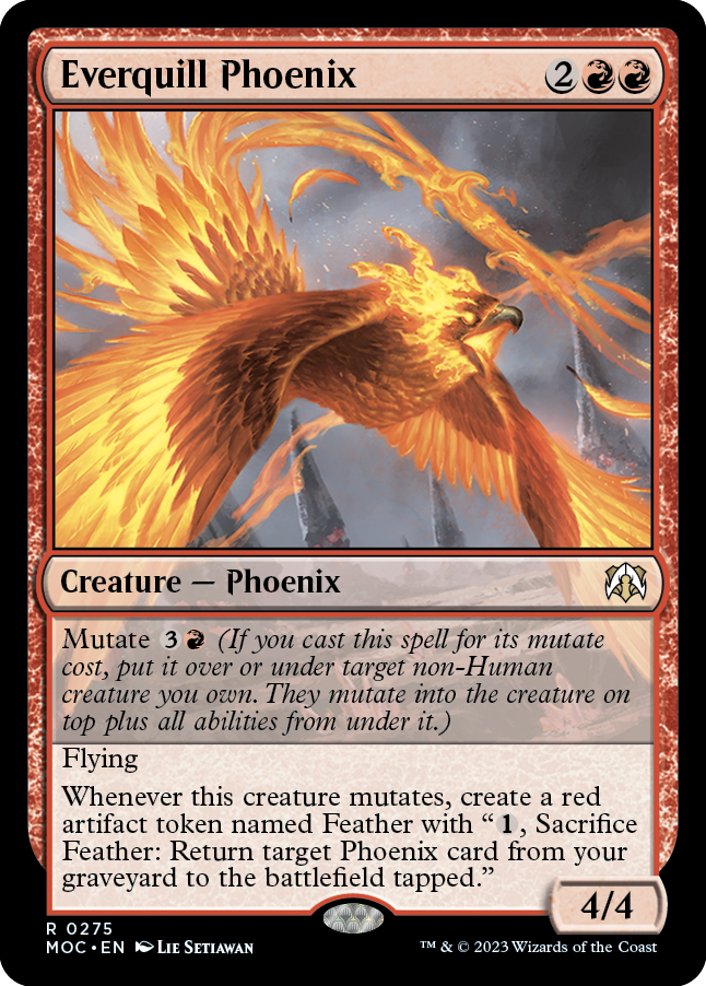 Everquill Phoenix [March of the Machine Commander] | Nerdhalla Games