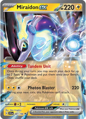 Miraidon ex (081/198) (Jumbo Card) [Scarlet & Violet: Base Set] | Nerdhalla Games