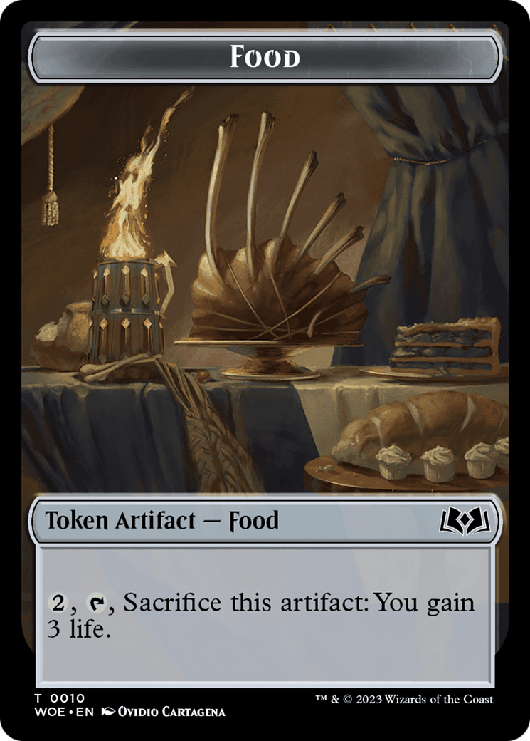 Food (0010) Token [Wilds of Eldraine Tokens] | Nerdhalla Games