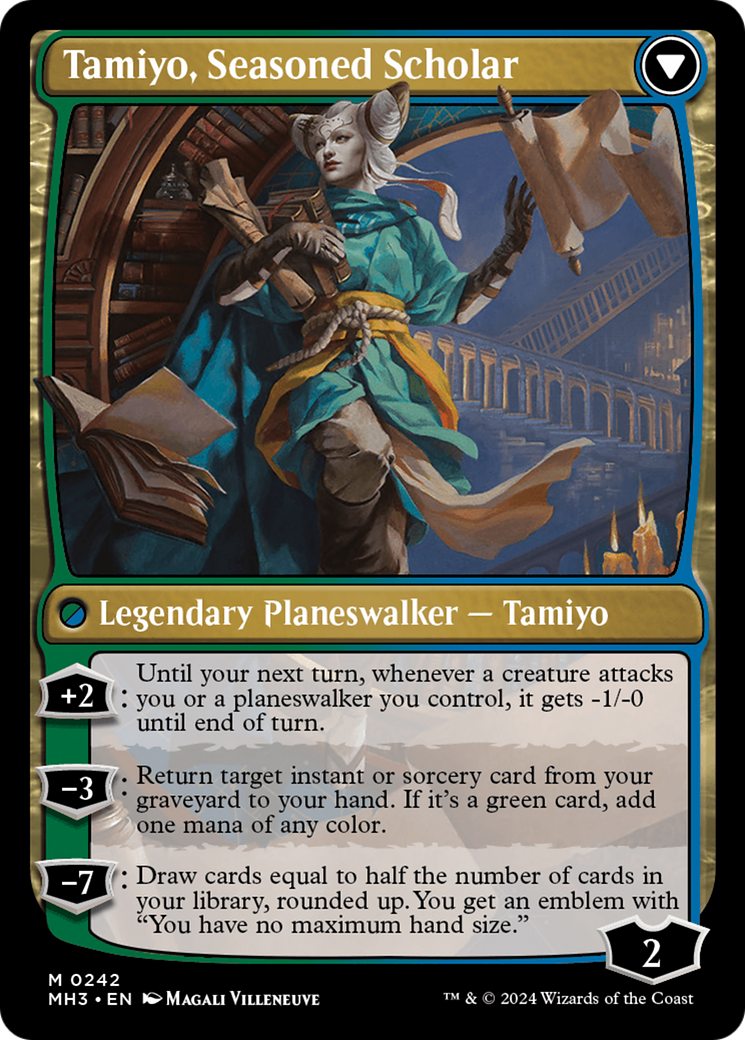 Tamiyo, Inquisitive Student // Tamiyo, Seasoned Scholar [Modern Horizons 3] | Nerdhalla Games