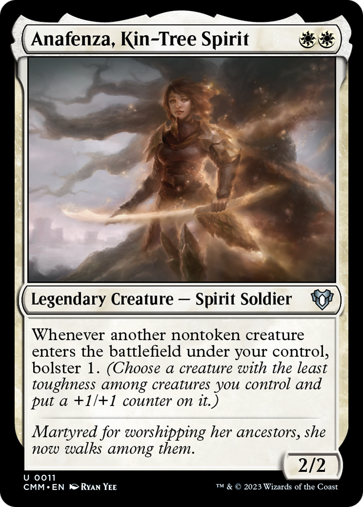 Anafenza, Kin-Tree Spirit [Commander Masters] | Nerdhalla Games