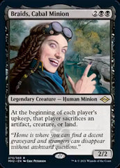 Braids, Cabal Minion (Foil Etched) [Modern Horizons 2] | Nerdhalla Games