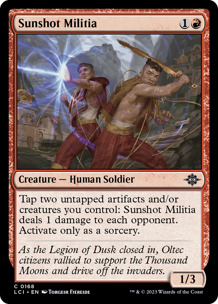 Sunshot Militia [The Lost Caverns of Ixalan] | Nerdhalla Games